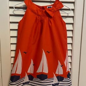 SOLD Janie & Jack Sailboat Dress 12-18M